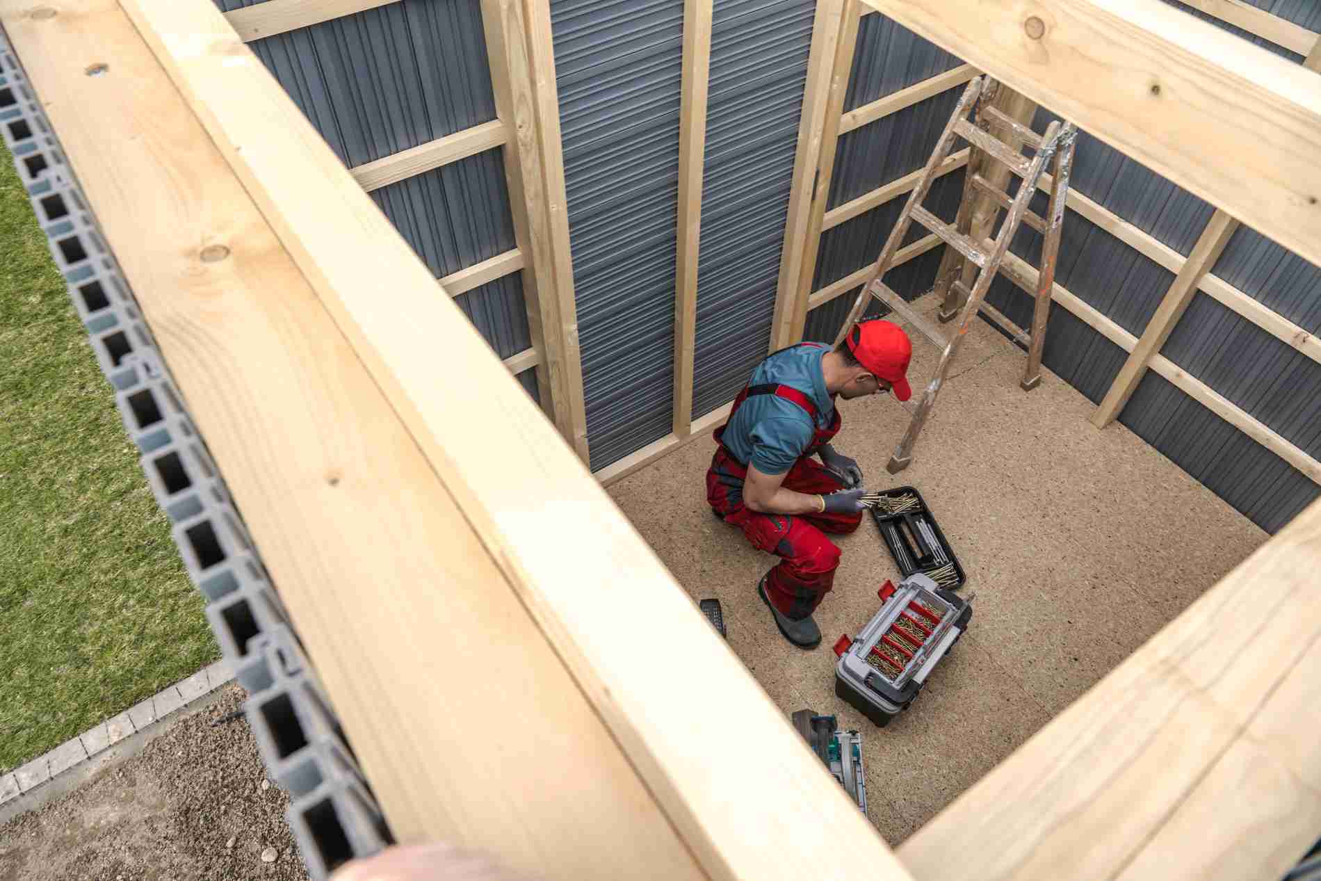 construction cabane de jardin enfant